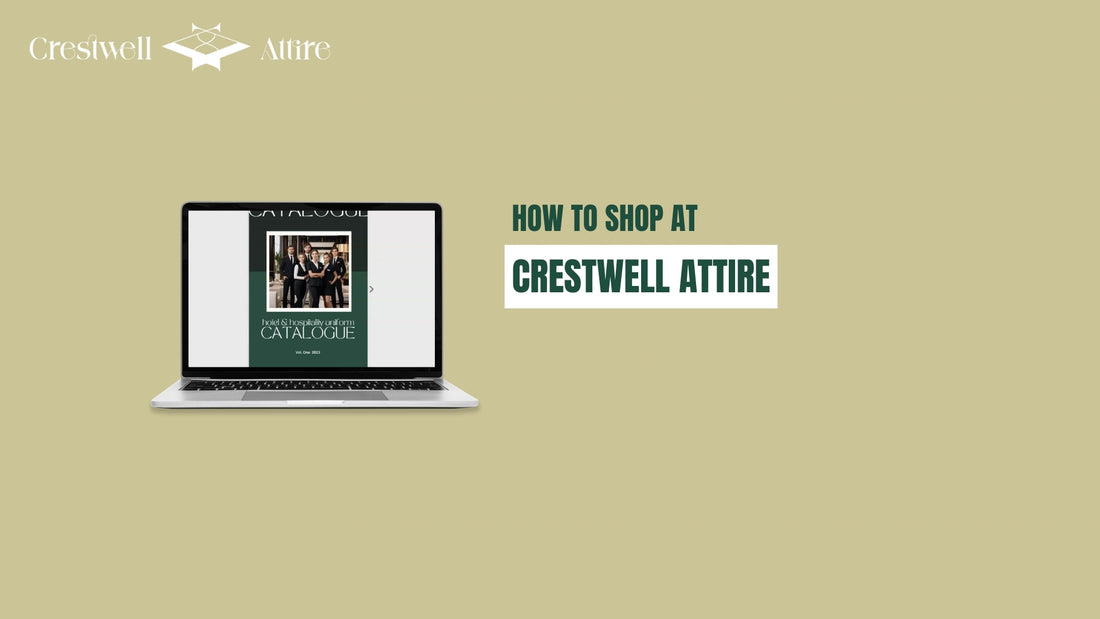 Your Guide to Shopping at Crestwell Attire: 5 Easy Steps to Find Your Perfect Sustainable Designer Hotel Uniforms