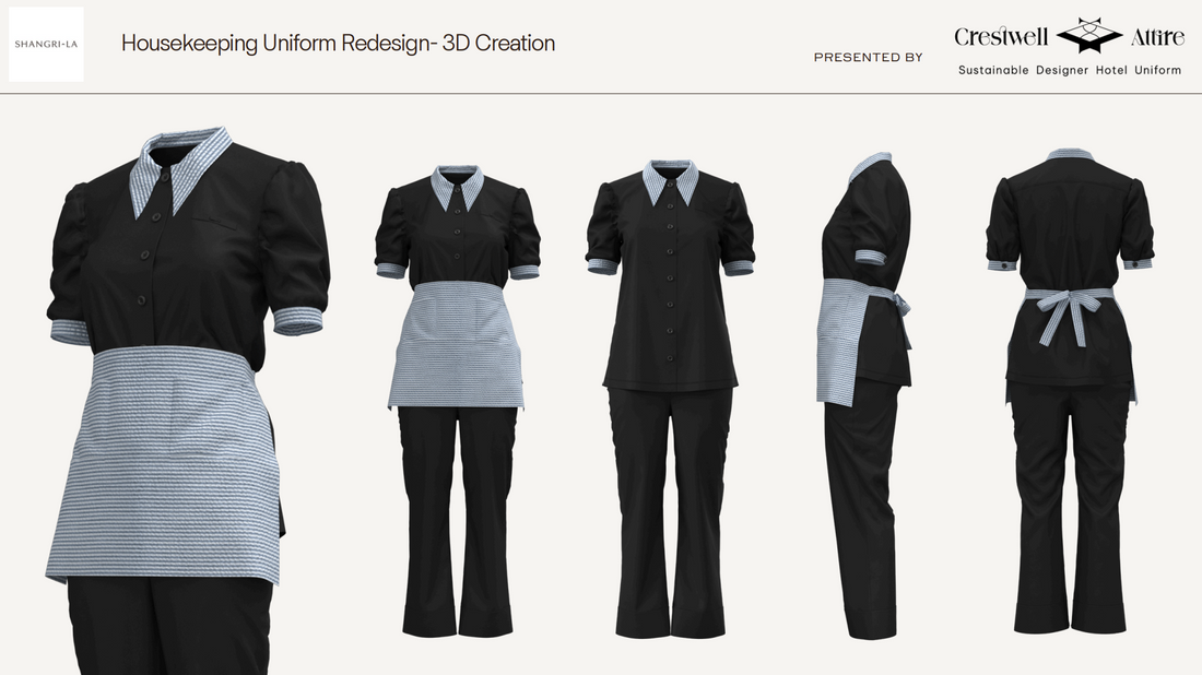 Elevating Heritage Through Design: Shangri-La Hong Kong Housekeeping Uniforms