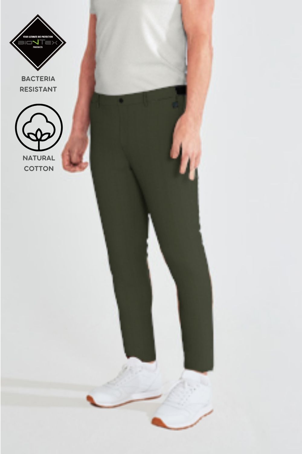 Men's BioNTex™ Back Elastic Band Pants