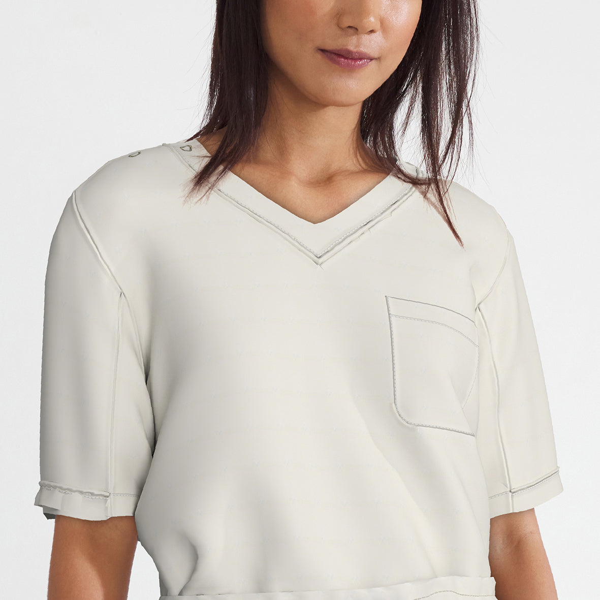 Women's BioNTex™ Scrub Top