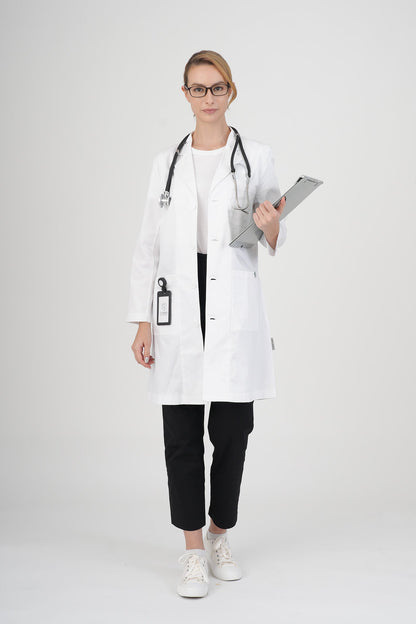 Women's BioNTex™ Easy Care Long Lab Coat